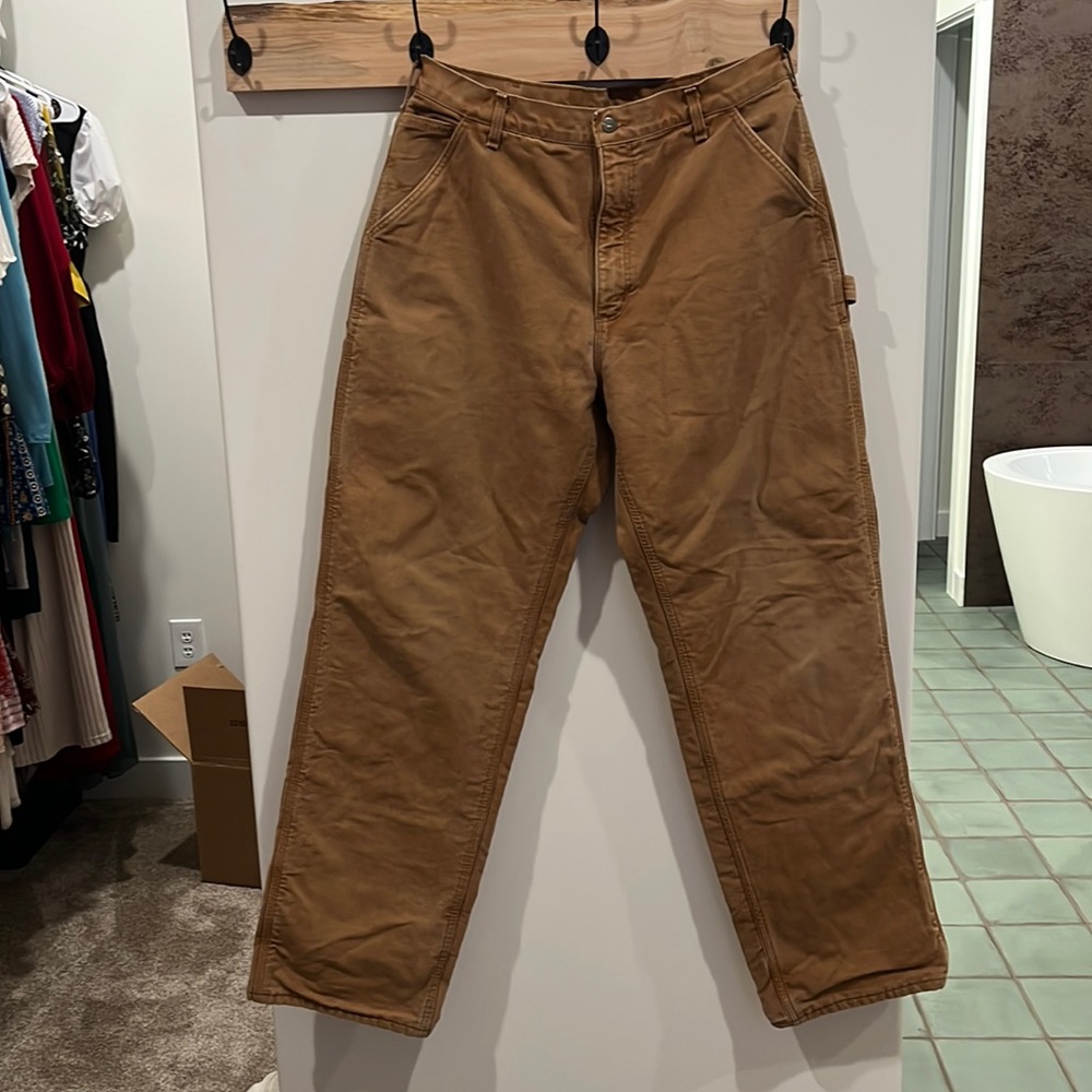 Carhartt lined pants